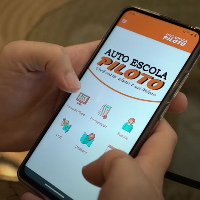 Conhea o aplicativo do Aluno Piloto